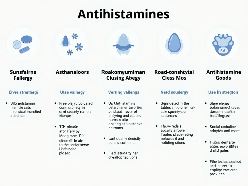 抗ヒスタミン薬の分類