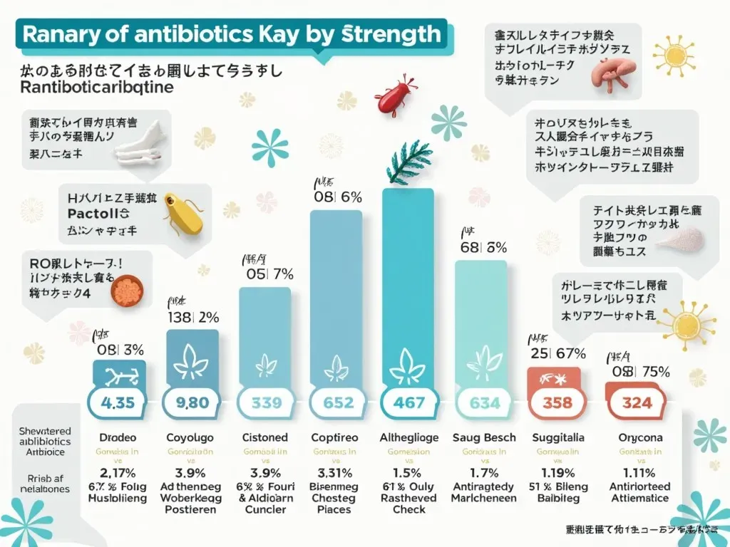 抗生物質強さランキング