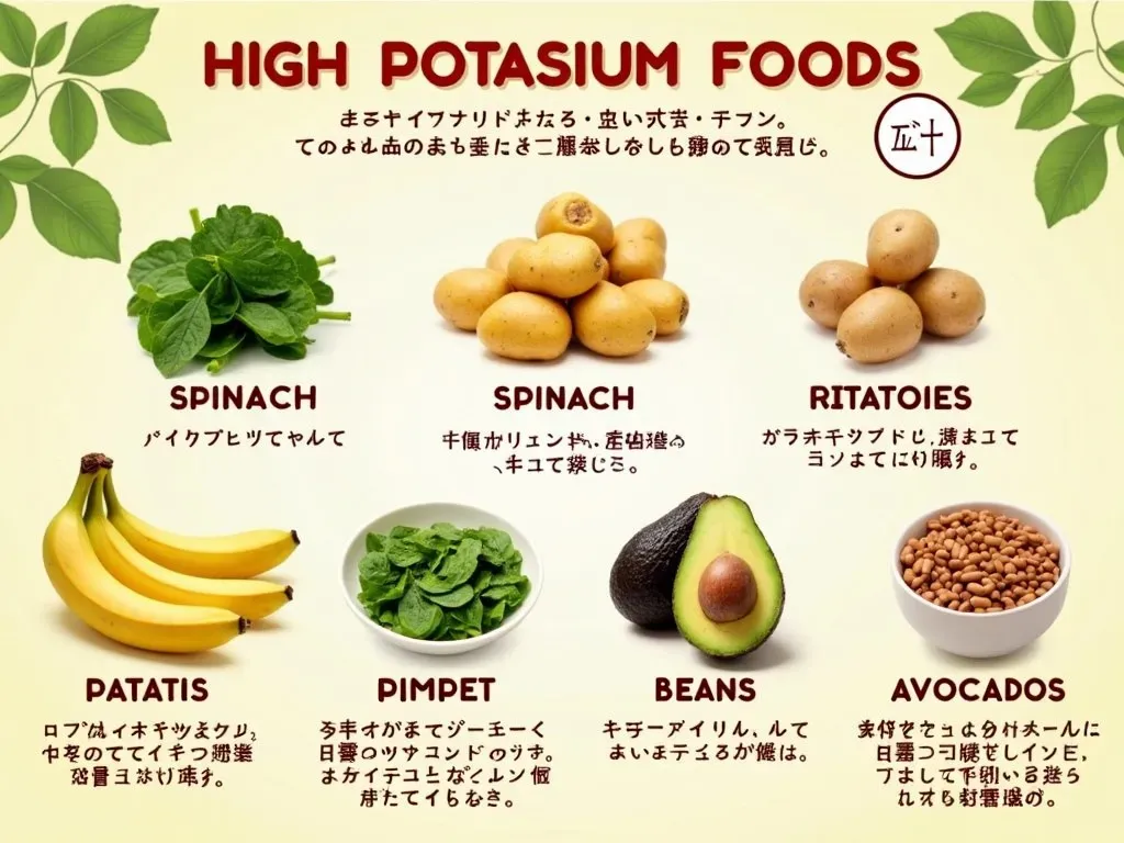 高カリウム食品による健康効果