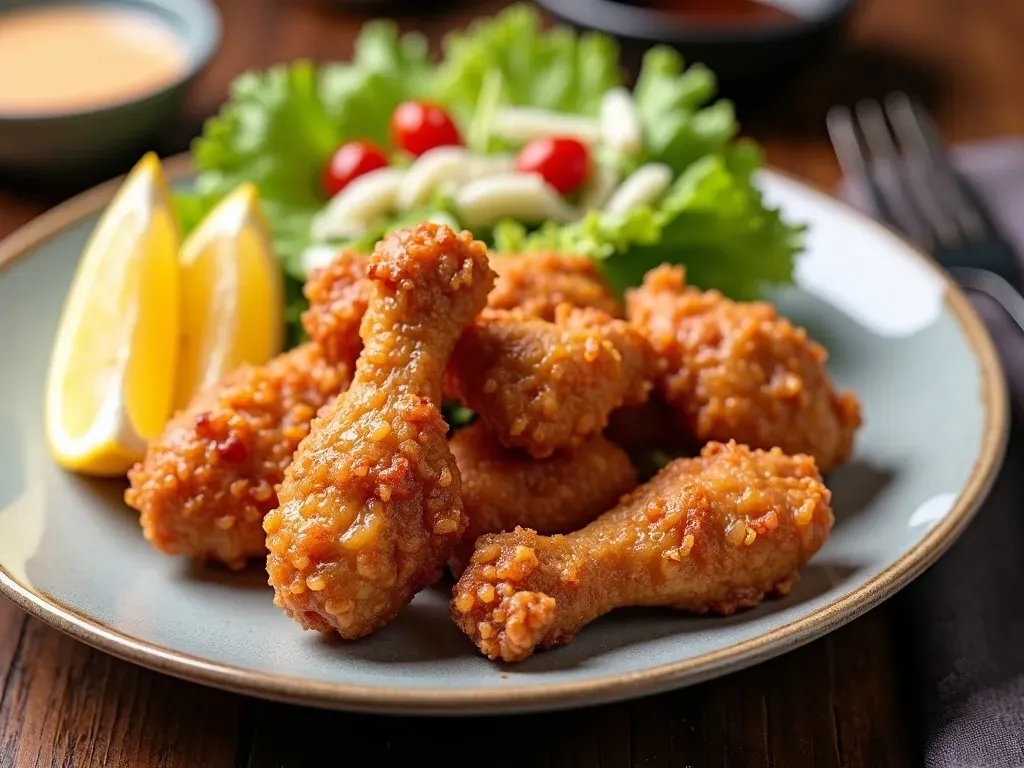 鶏もも肉の唐揚げ